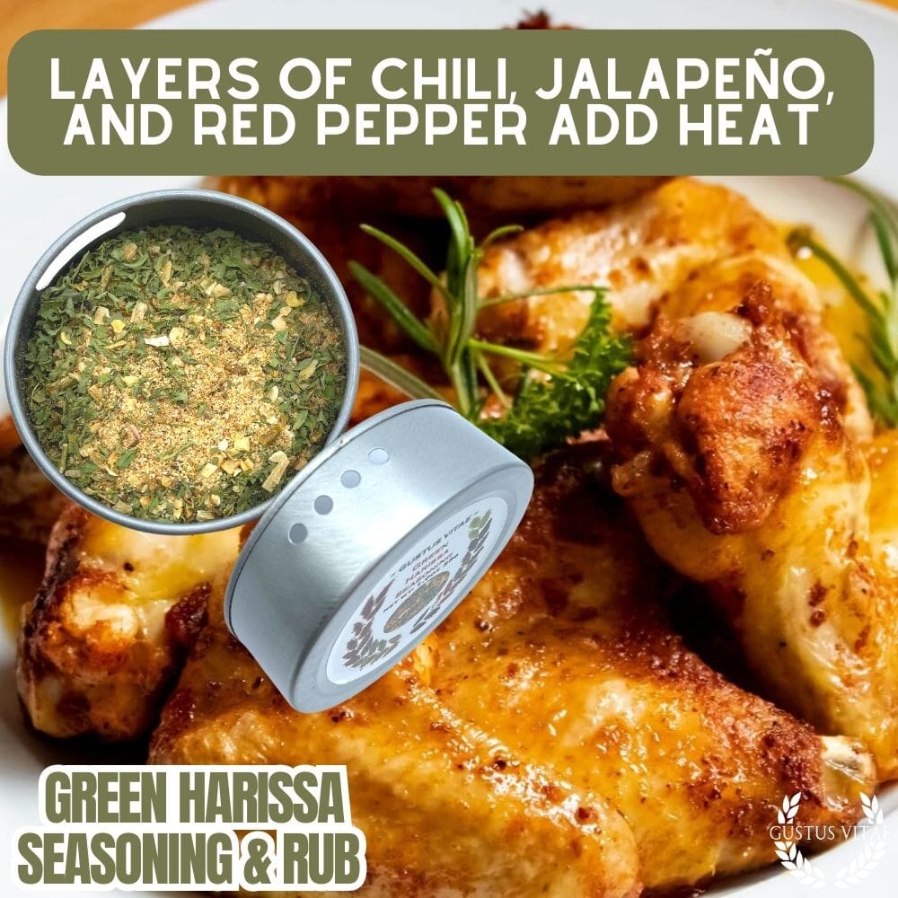 Green Harissa Seasoning & Rub