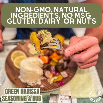 Green Harissa Seasoning & Rub