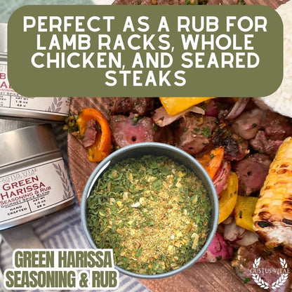 Green Harissa Seasoning & Rub