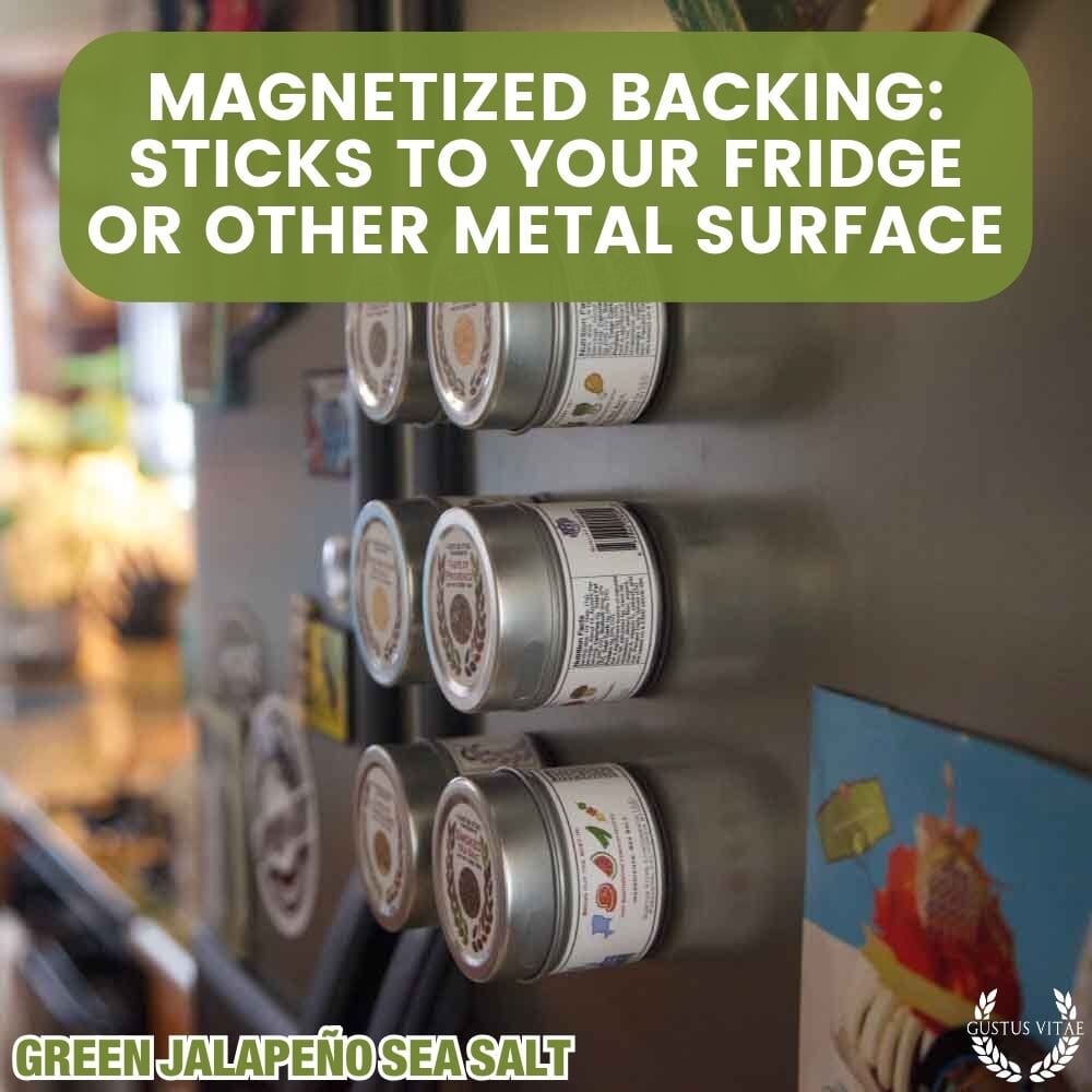 Sal marina de jalapeño verde 