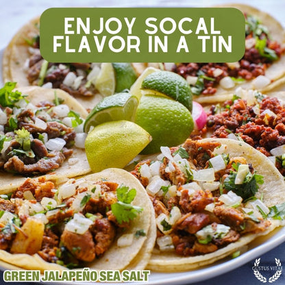 Sal marina de jalapeño verde 