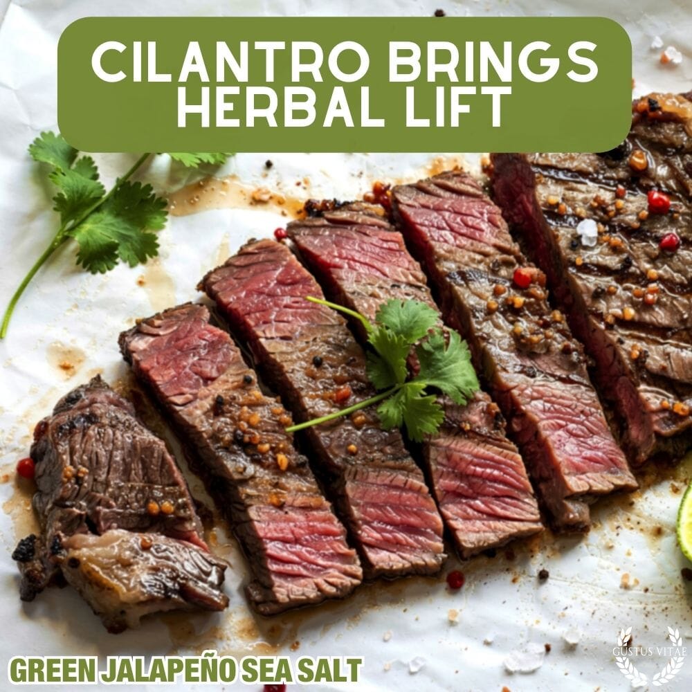 Sal marina de jalapeño verde 