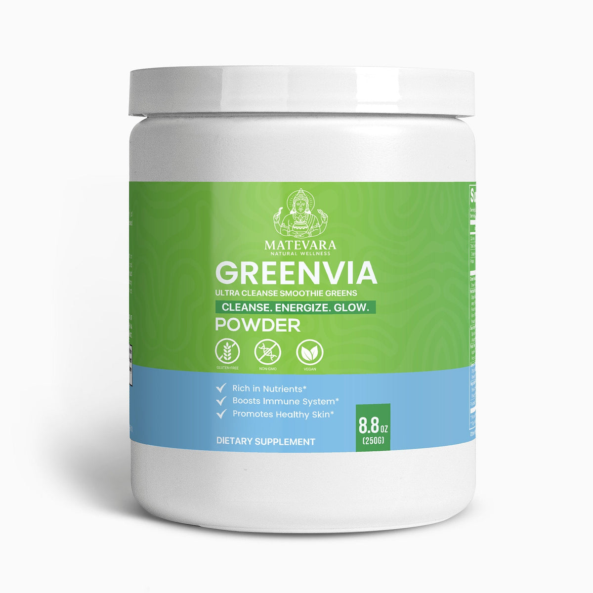 Greenvia Daily Superfood Greens |Concentrated Wellness Blend | 250g
