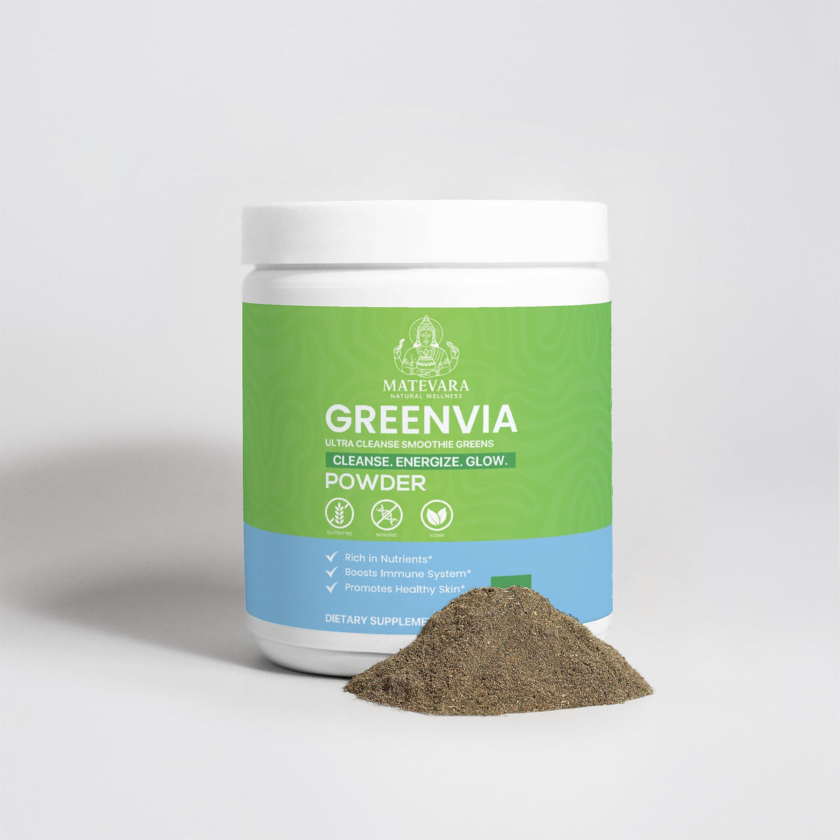 Greenvia Daily Superfood Greens |Concentrated Wellness Blend | 250g