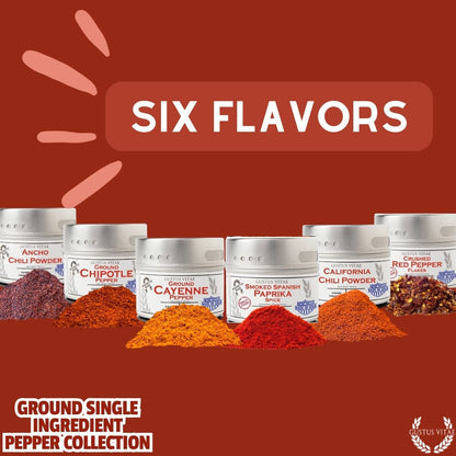 Ground Single Ingredient Pepper Collection