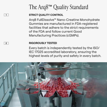 Arq8™ Creatine Monohydrate Gummies