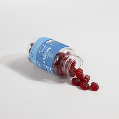 Gummiflex Glucosamine Gummies | Supports Joint Movement & Cartilage Health | Raspberry Taste | 60 Count