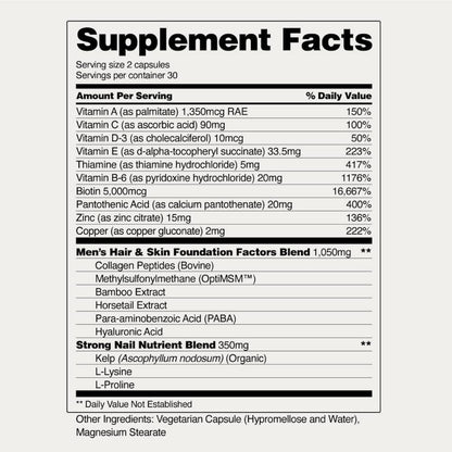 Hair Growth Supplement for Men