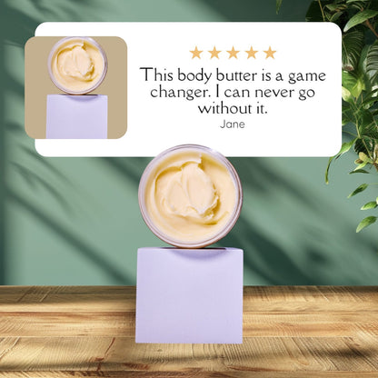 Healing & Soothing Body Butter | Pure, Gentle, 24-Hour Hydration for Sensitive Skin