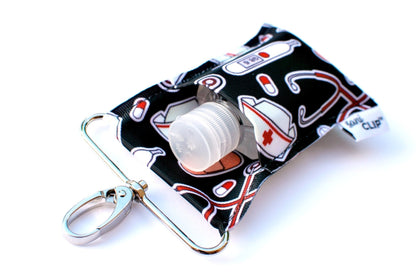 Healthcare Heroes SaniClip Hand Sanitizer Holder - made to order | Daily Health & Beauty