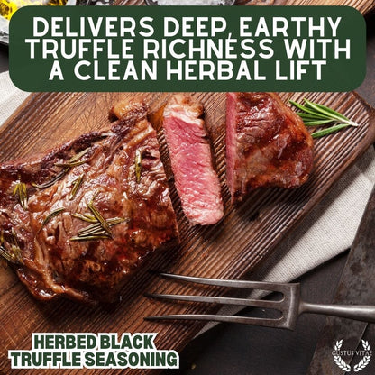 Condimento de trufa negra con hierbas 