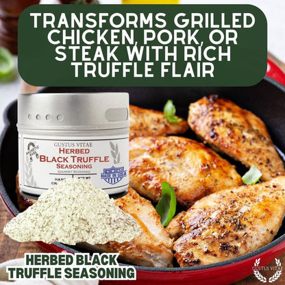 Condimento de trufa negra con hierbas 