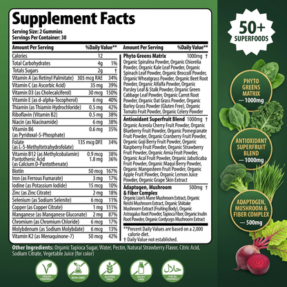 Super Greens Gummies
