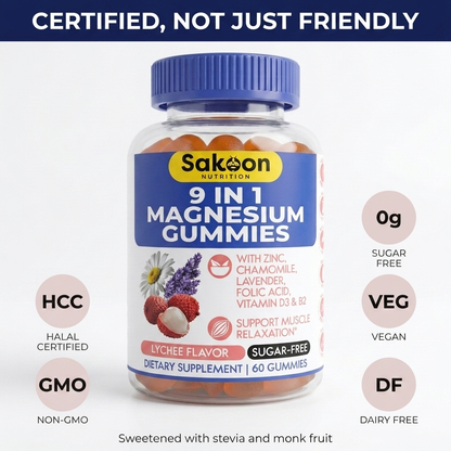 Sugar-Free Magnesium Complex Gummies