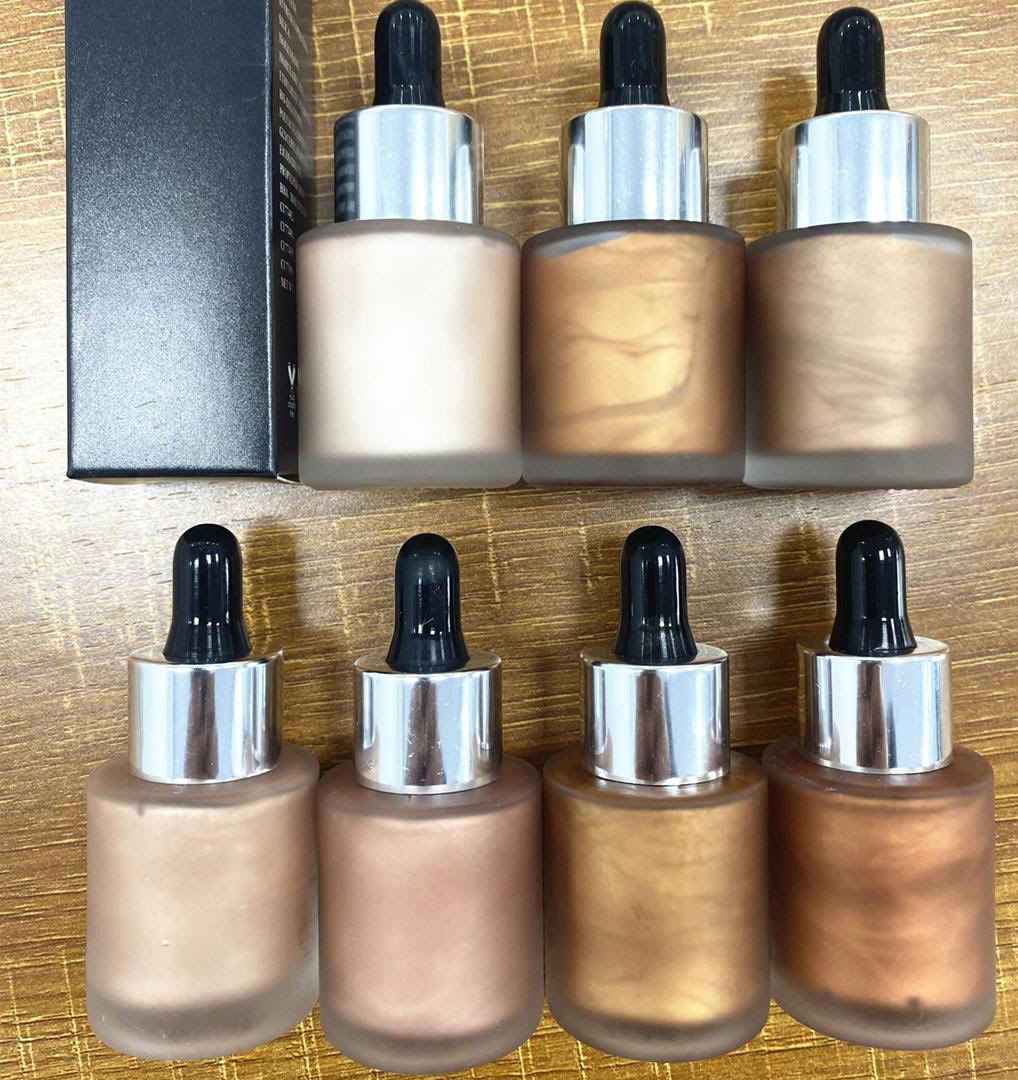 Sunkissed Bronzer & Glow Drops – Filtre liquide de teint, éclat rosé et lumineux