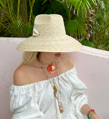 Hollyhock Sun Hat - Wide & Short Black Grosgrain Ribbon | Daily Health & Beauty
