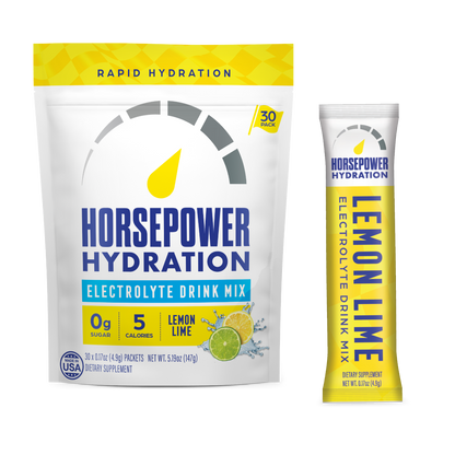 Lemon-Lime Electrolyte Mix – Zero Sugar Premium Electrolyte Stick Packs (30 Sticks)