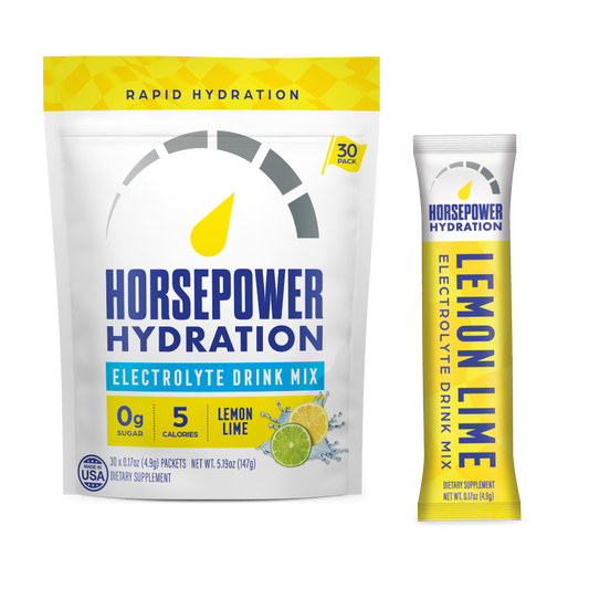 Lemon-Lime Electrolyte Mix – Zero Sugar Premium Electrolyte Stick Packs (30 Sticks)