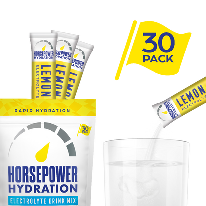Lemon-Lime Electrolyte Mix – Zero Sugar Premium Electrolyte Stick Packs (30 Sticks)