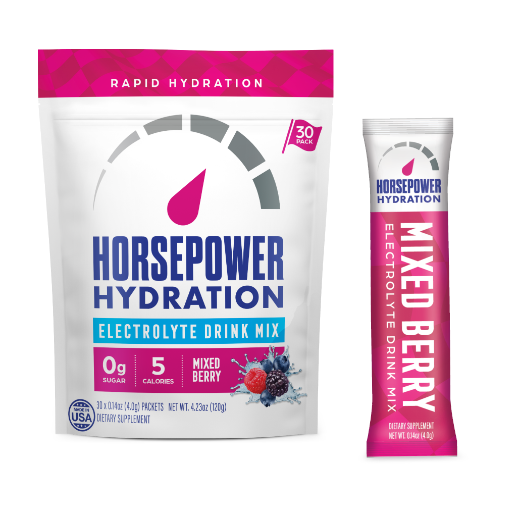 Mixed Berry Electrolyte Mix – Zero Sugar Premium Electrolyte Stick Packs (30 Sticks)