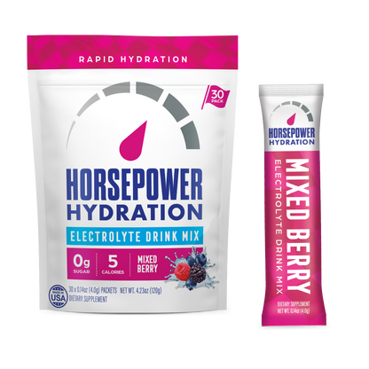 Mixed Berry Electrolyte Mix – Zero Sugar Premium Electrolyte Stick Packs (30 Sticks)