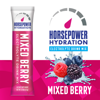 Mixed Berry Electrolyte Mix – Zero Sugar Premium Electrolyte Stick Packs (30 Sticks)