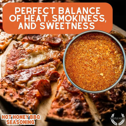 Condimento para barbacoa con miel picante 