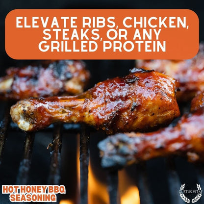 Condimento para barbacoa con miel picante 