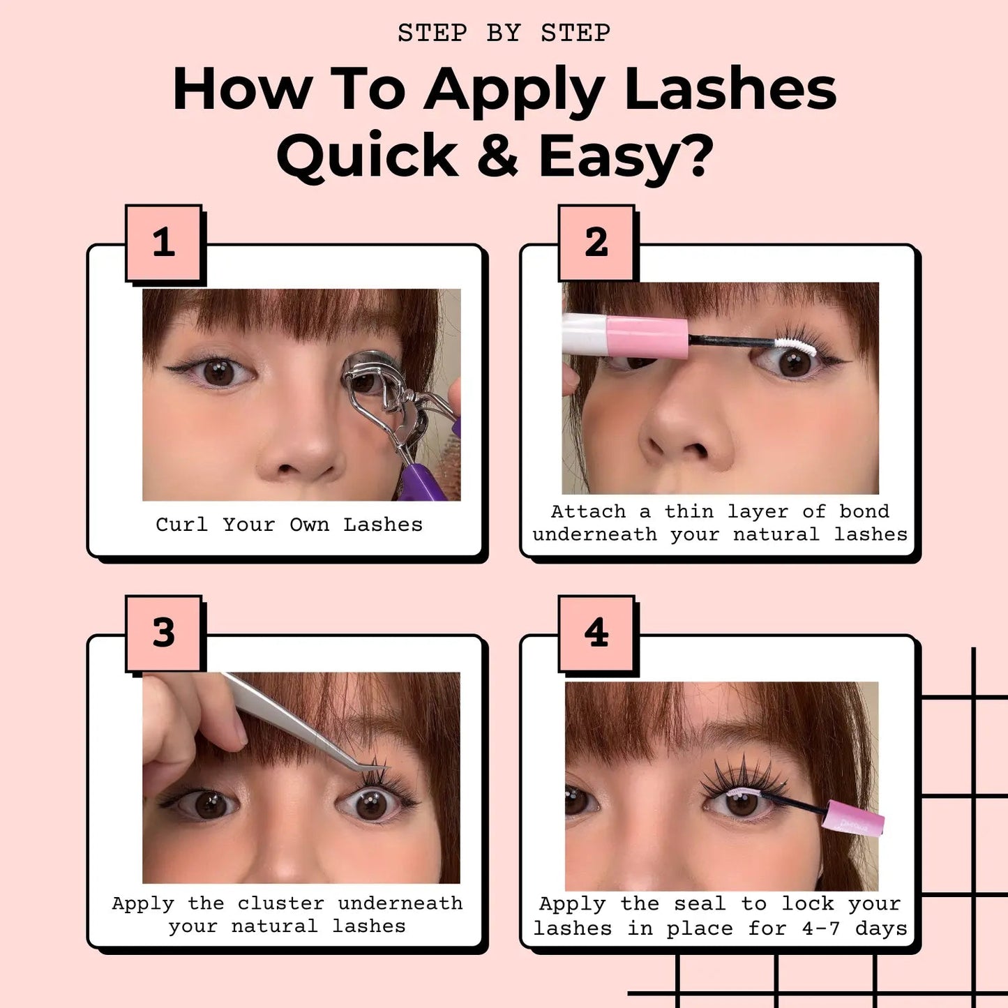 The ALL-IN-ONE Eyelashes Bundle (510PCs)
