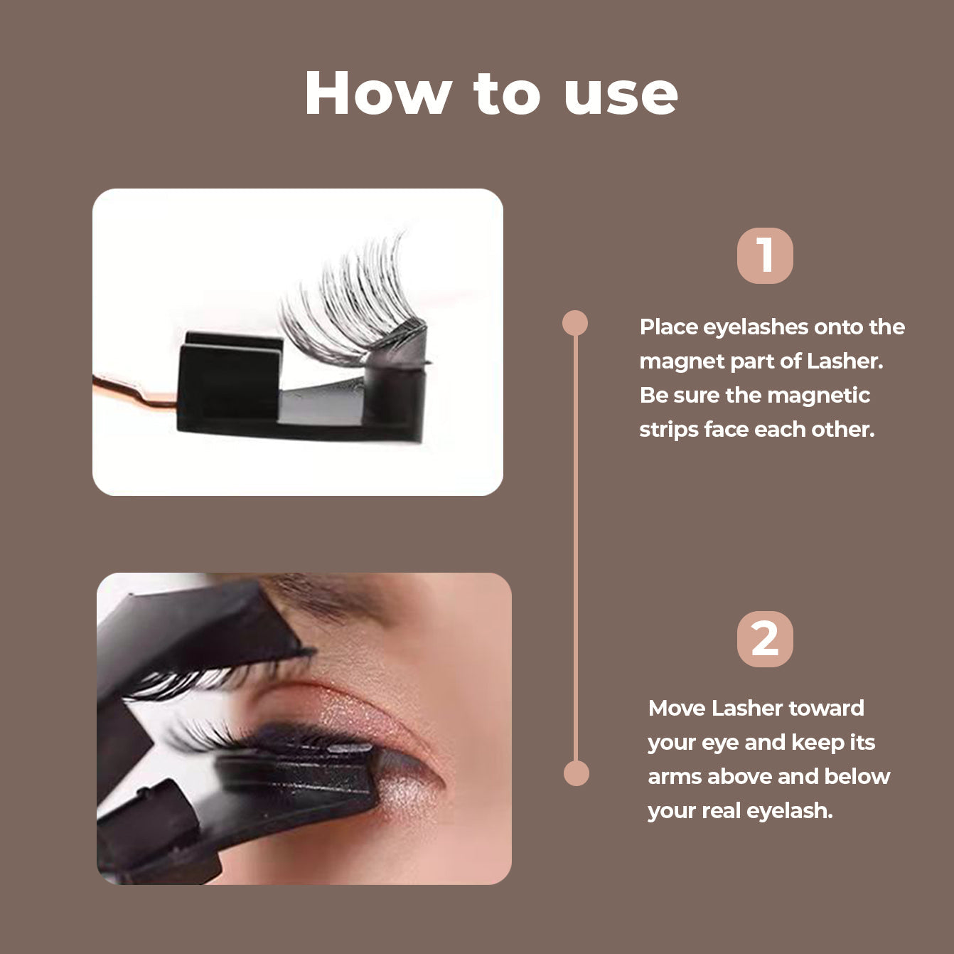 CRUELTY FREE REUSABLE 6D MAGNETIC EYELASHES-LOS ANGELES