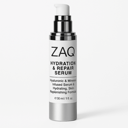 ZAQ Hydration & Repair Serum – Hyaluronic & Mineral-Infused Formula for Skin Replenishment