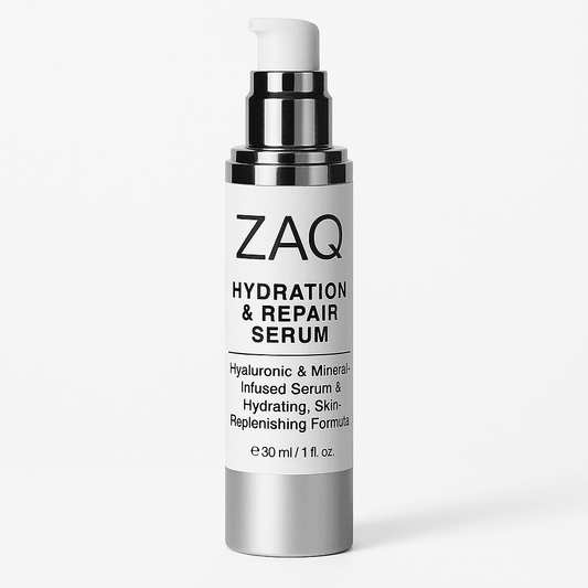 ZAQ Hydration & Repair Serum – Hyaluronic & Mineral-Infused Formula for Skin Replenishment