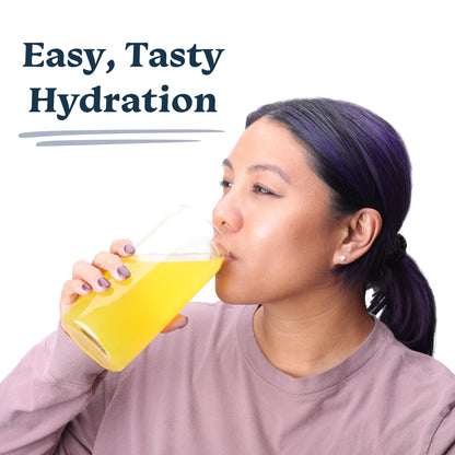 Drinklits Ginger-Lime & Orange Electrolyte Tablets | Daily Hydration Combo - 4 Tubes | 40 Servings