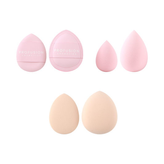 Blending Essentials Makeup Sponge & Puff Set