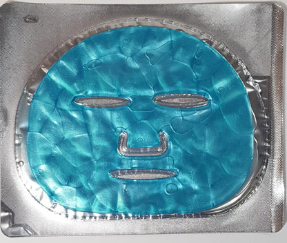 Ice Blue Gel Face Mask 5 Pc