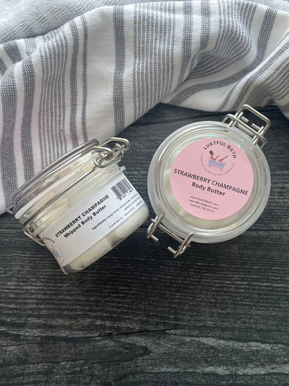 STRAWBERRY CHAMPAGNE BODY BUTTER