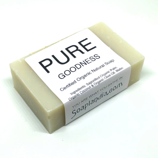 Pure Goodness Bar Soap, Certified Organic