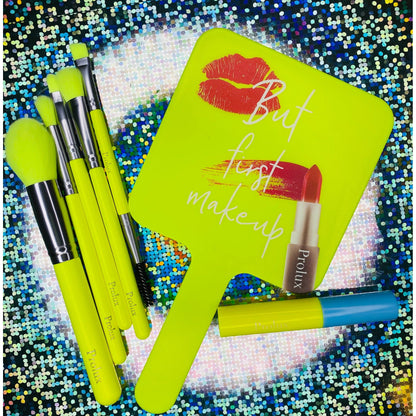 But First Makeup Handheld Mirror