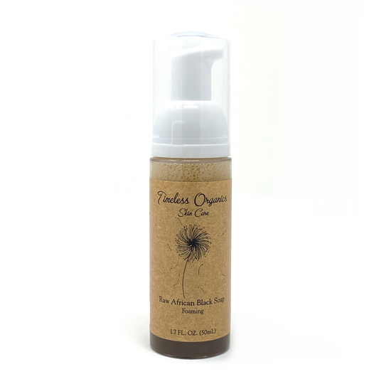 Liquid RAW African Black Soap - Foaming