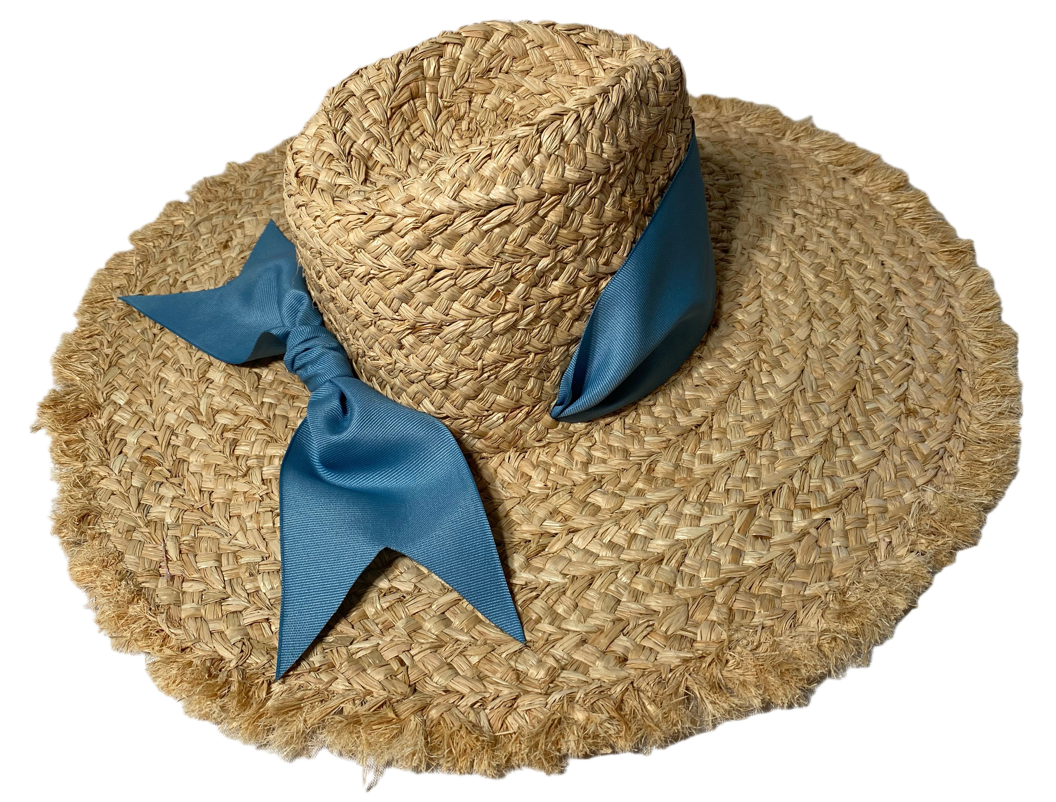 French Blue Grosgrain Ribbon - Wide & Short
