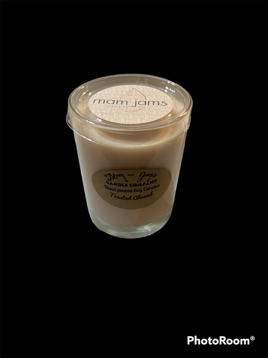 Toasted Almond Soy Candle – Warm & Nutty Comfort Scent | Mam Jam’s