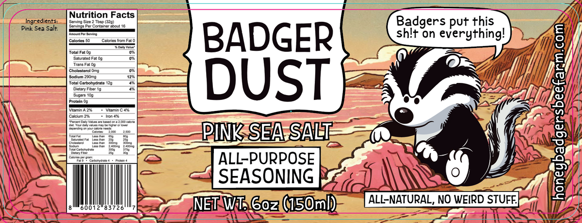 Badger Dust Pink Sea Salt