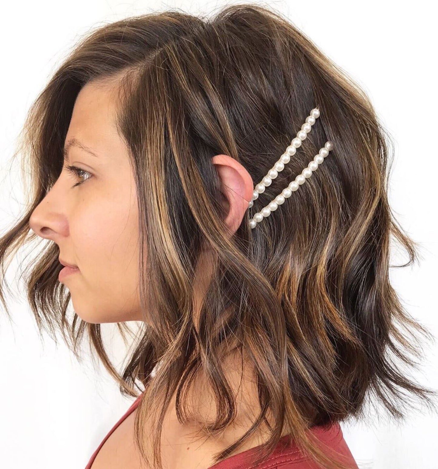 Grace Kelly - Pearl Bobby Pins (2pc)