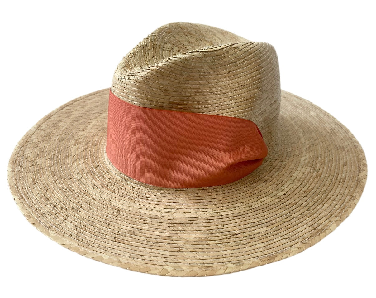 Coral Grosgrain Ribbon - Wide & Short