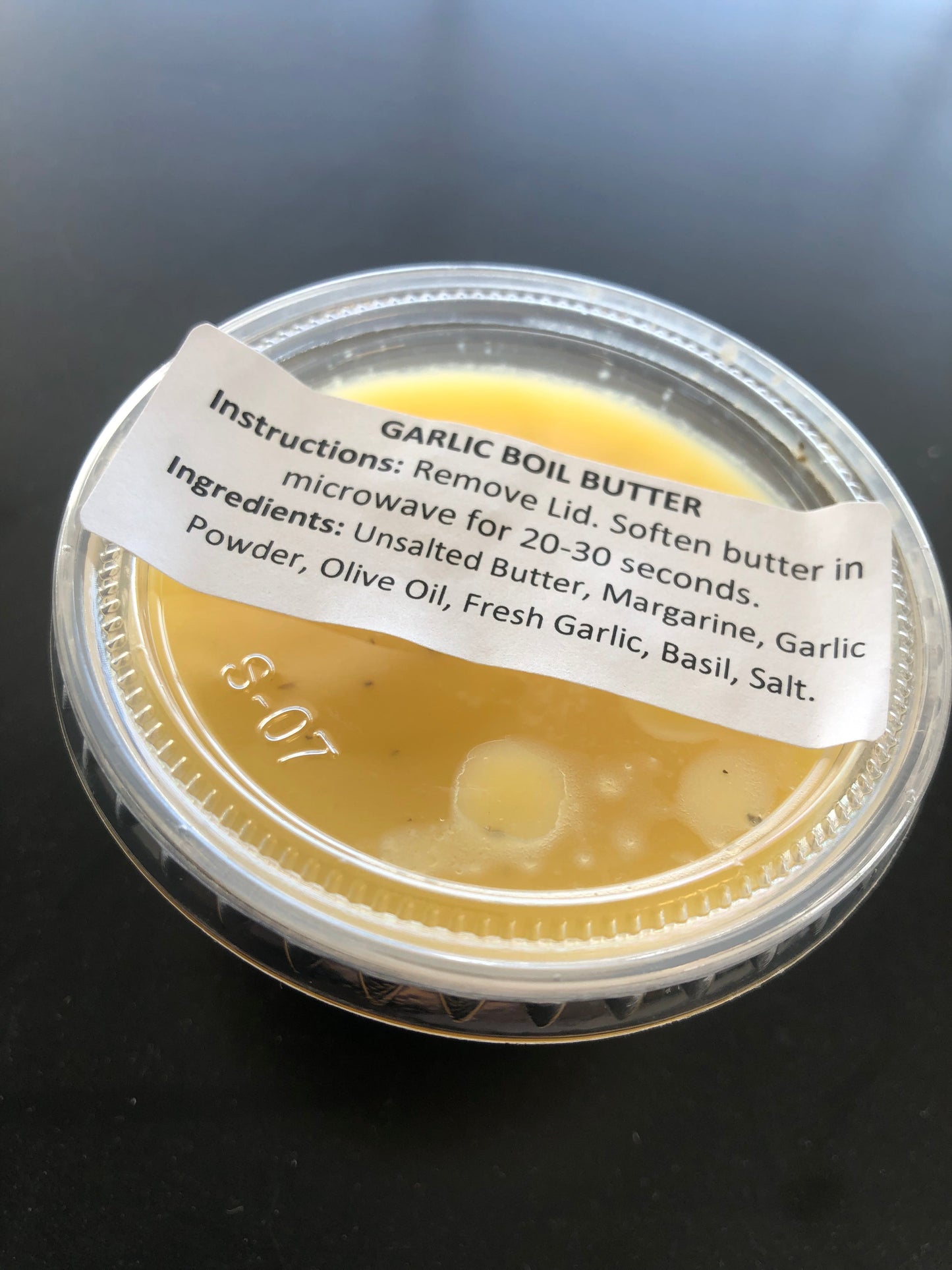 Garlic Boil Butter 4 oz.