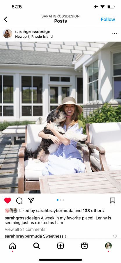 Clematis Bucket Hat - Tan/Camel Wide & Short Grosgrain Ribbon