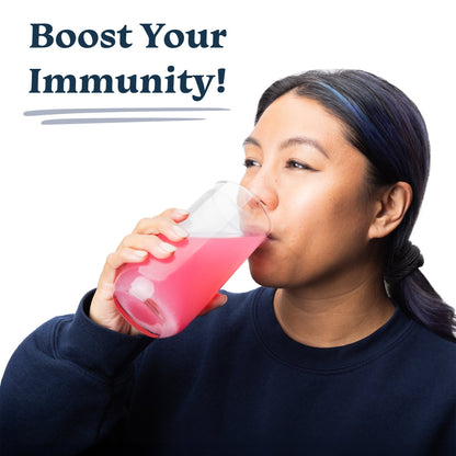 Strawberry Best Immune Support Tablets - 6 Tubes | 60 Servings
