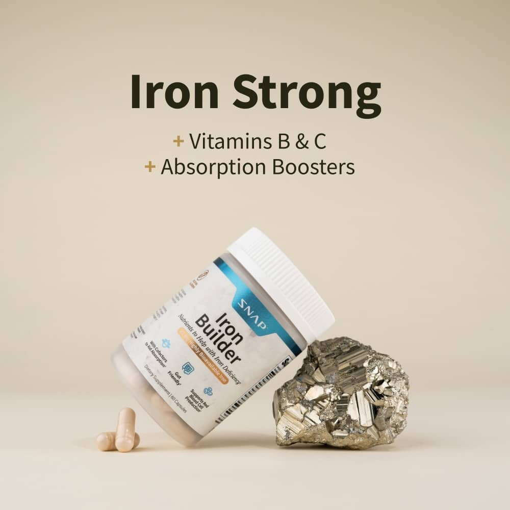 Iron Builder with Vitamins B & C Absorption Boosters