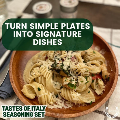 Italian Seasoning Gift Set - Tastes of Italy - Artisanal Spice Blends Six Pack