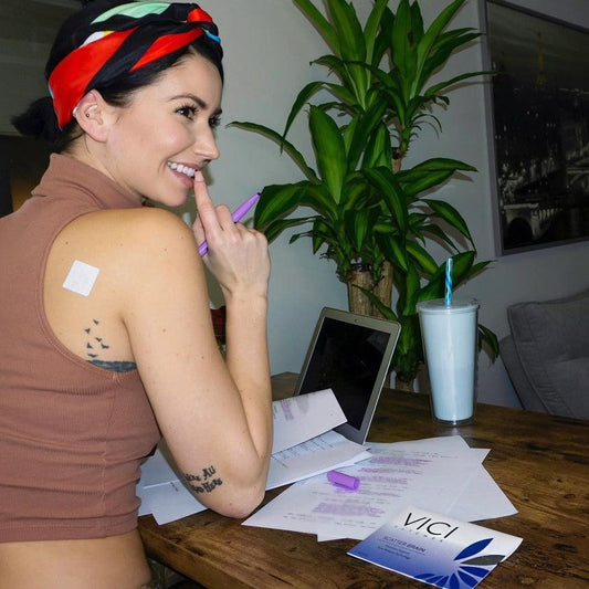 Timbre transdermique pour la concentration
